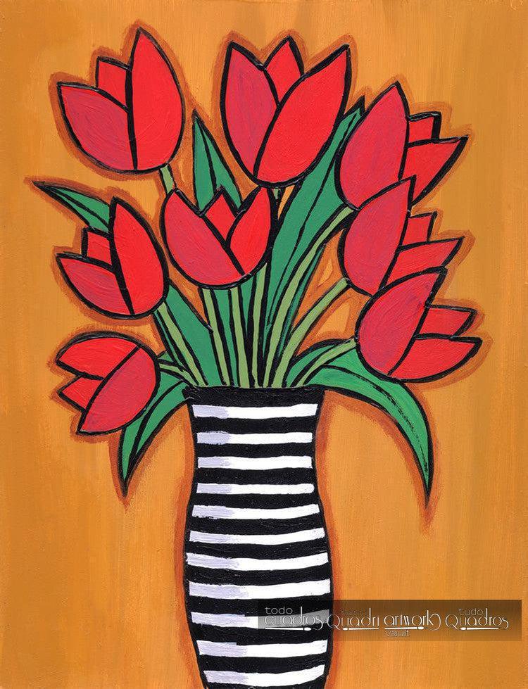 Tulips, Floral Oil