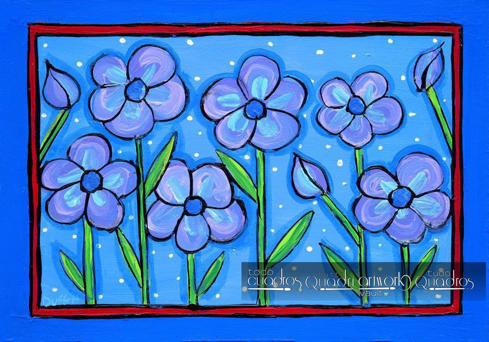 Violets, Floral Oil