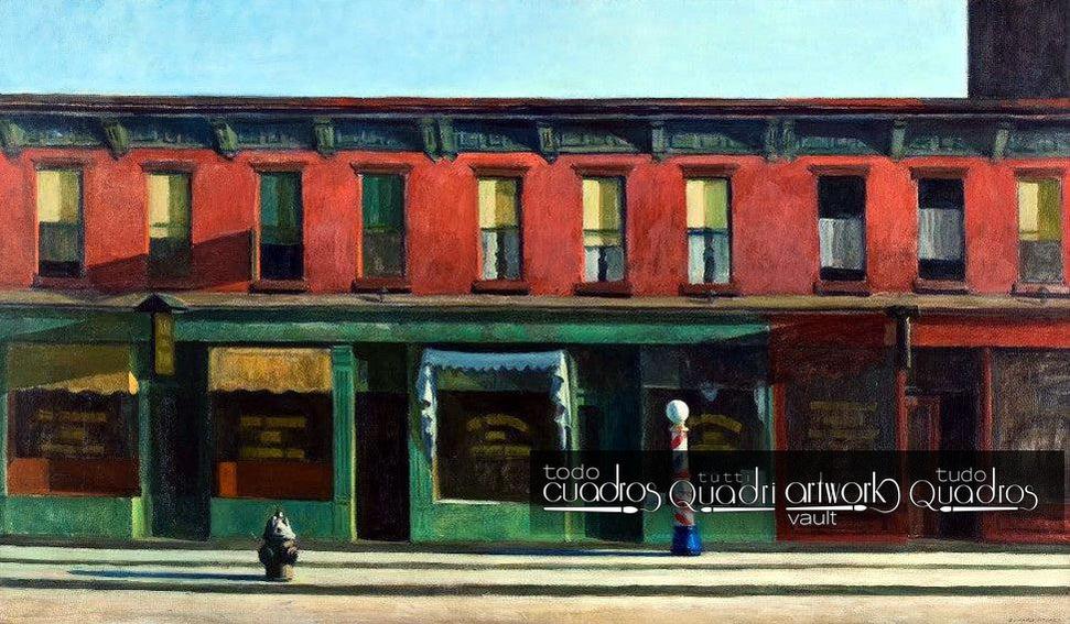 Early Sunday Morning, Hopper