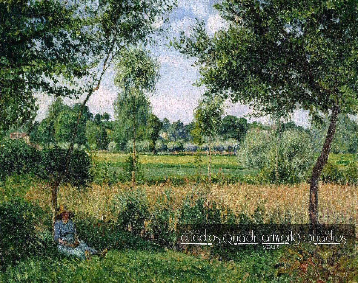 Morning Sunlight Effect, Eragny. Pissarro