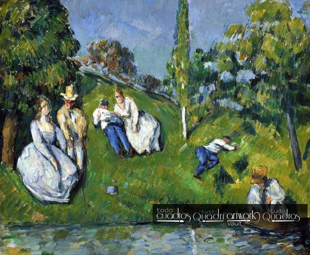 The Pond, Cézanne