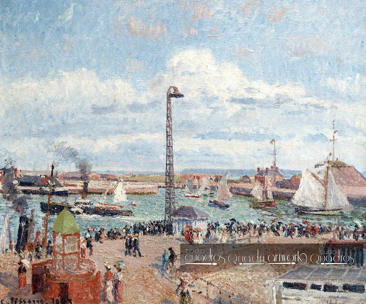 The Pilots' Jetty at Le Havre, Pisarro