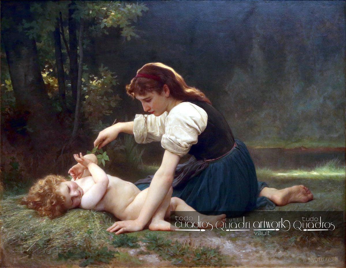 Nature’s Fan, Bouguereau