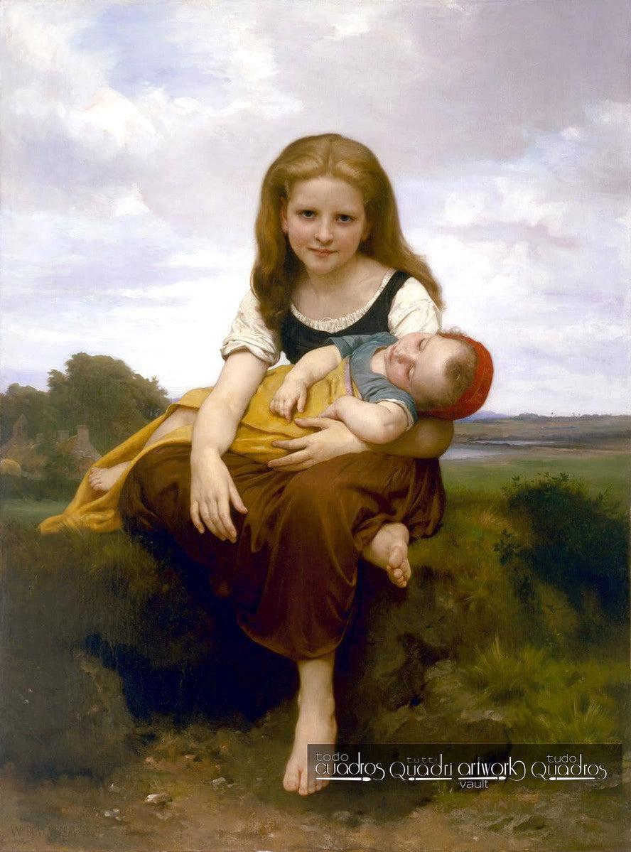 The Elder Sister, Bouguereau
