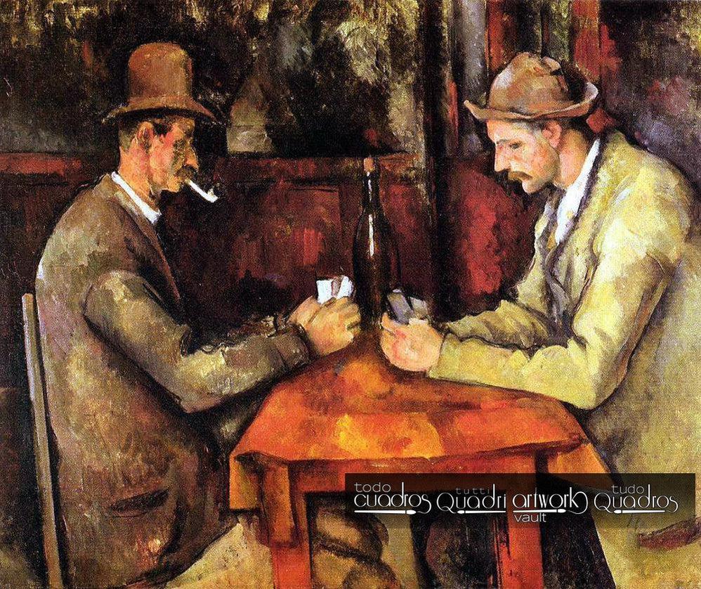 The Card Players, Cézanne