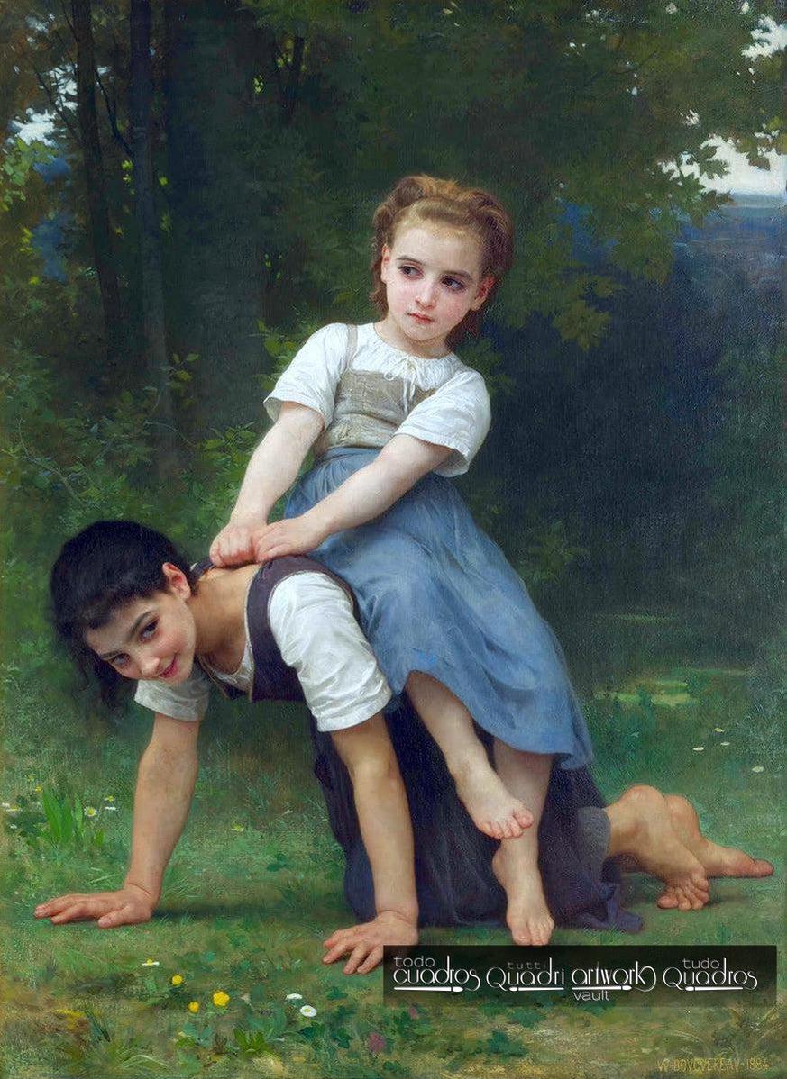 The Horseback Ride, Bouguereau