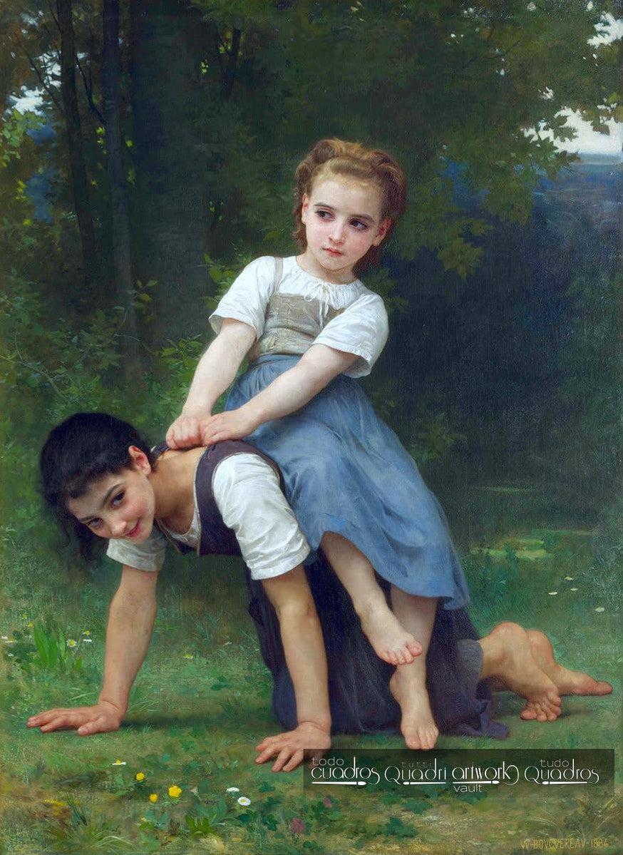 The Horseback Ride, Bouguereau