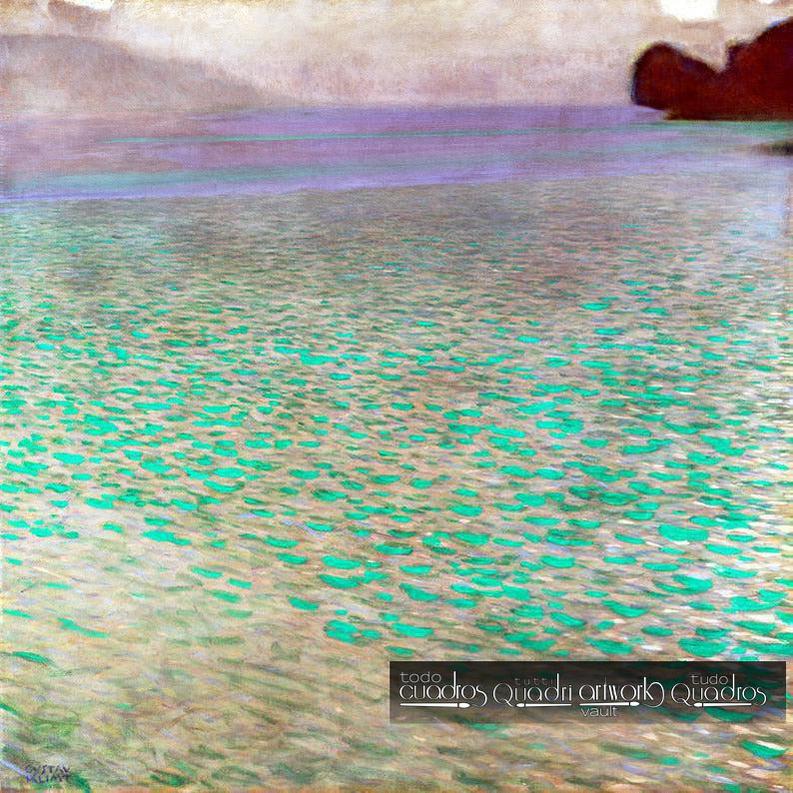 The Atersee Lake, Klimt