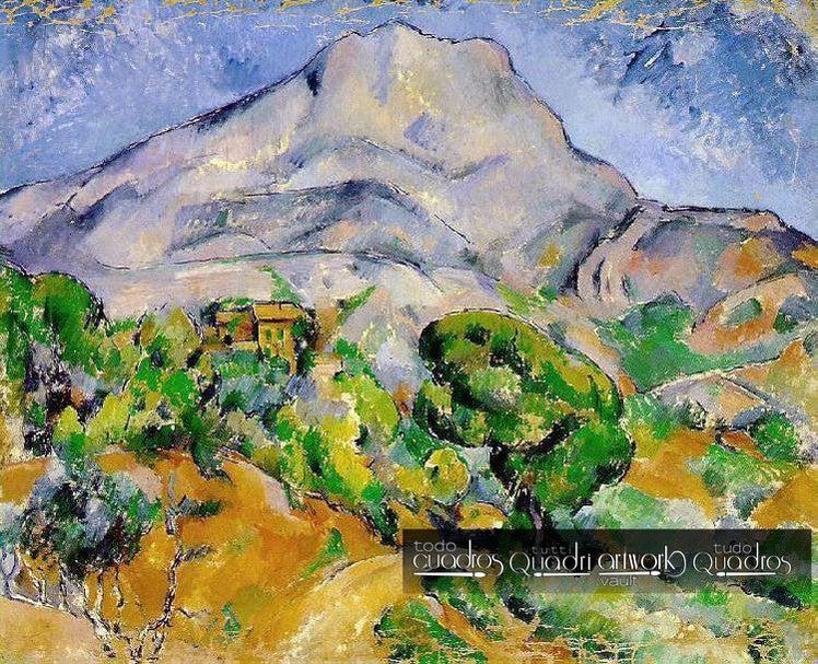 Road Before the Mountains, Sainte-Victoire, Cézanne