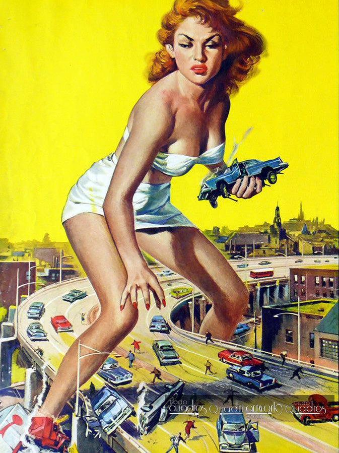 Attack of the 50 Foot Woman, Oil Cinema