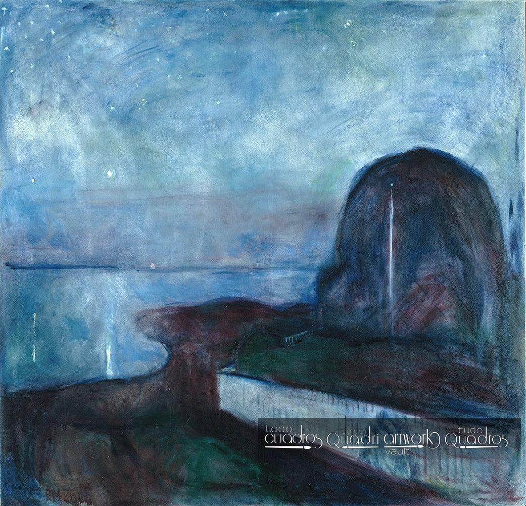 Starry Night, Edvard Munch