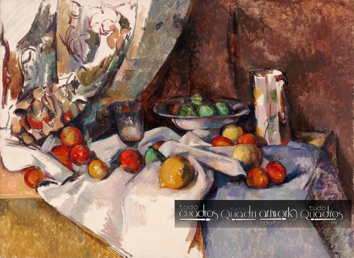 Still Life with Apples, Cézanne
