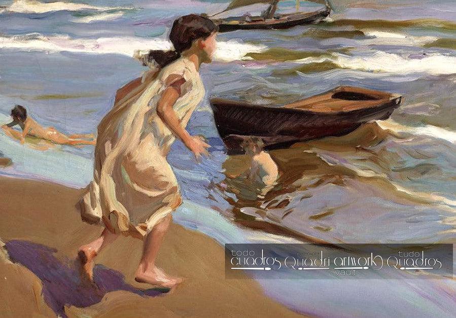 The bathing hour, Sorolla