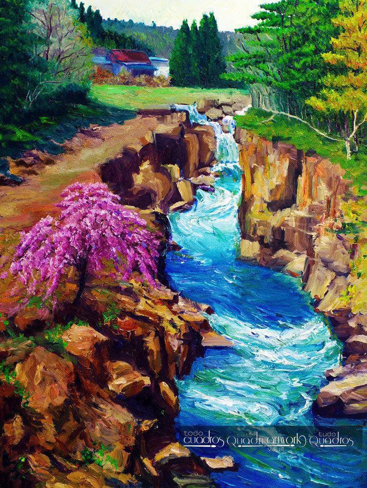 La Quebrada, Landscape Oil