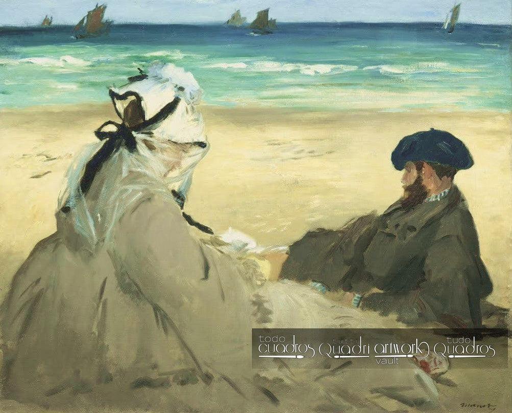 On the Beach, Manet