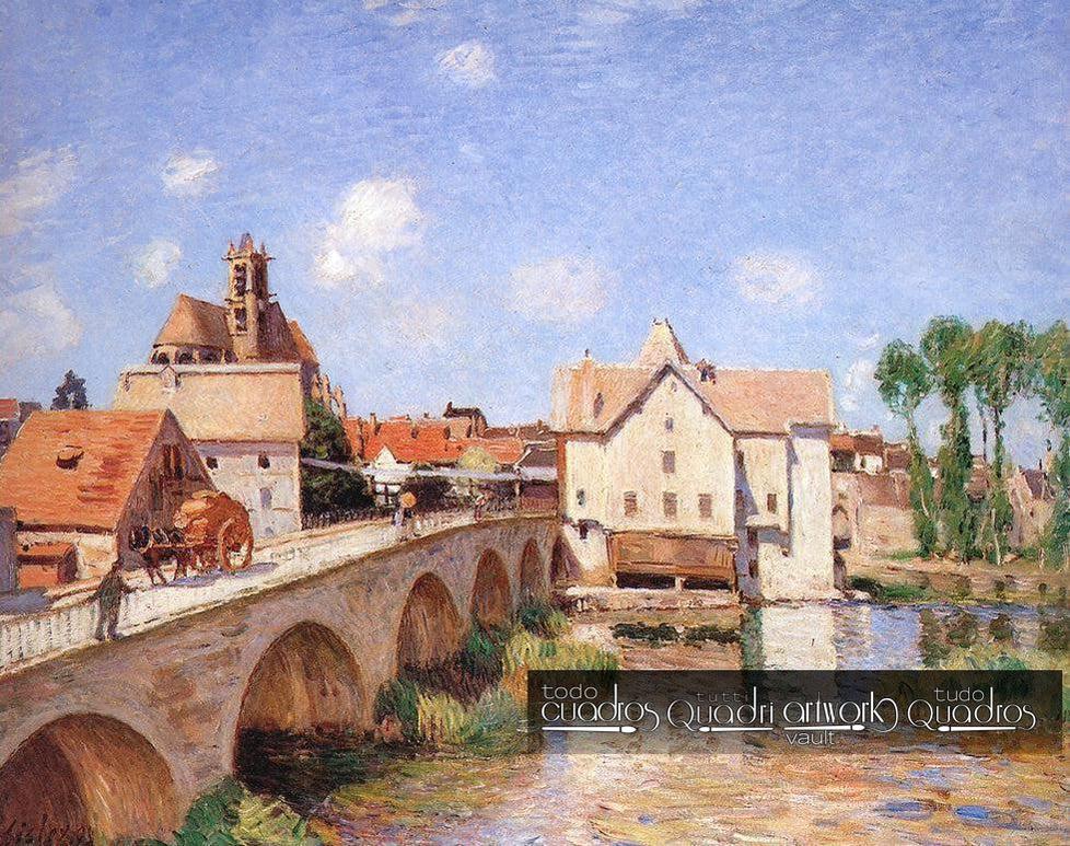 The Bridge at Moret, Sisley