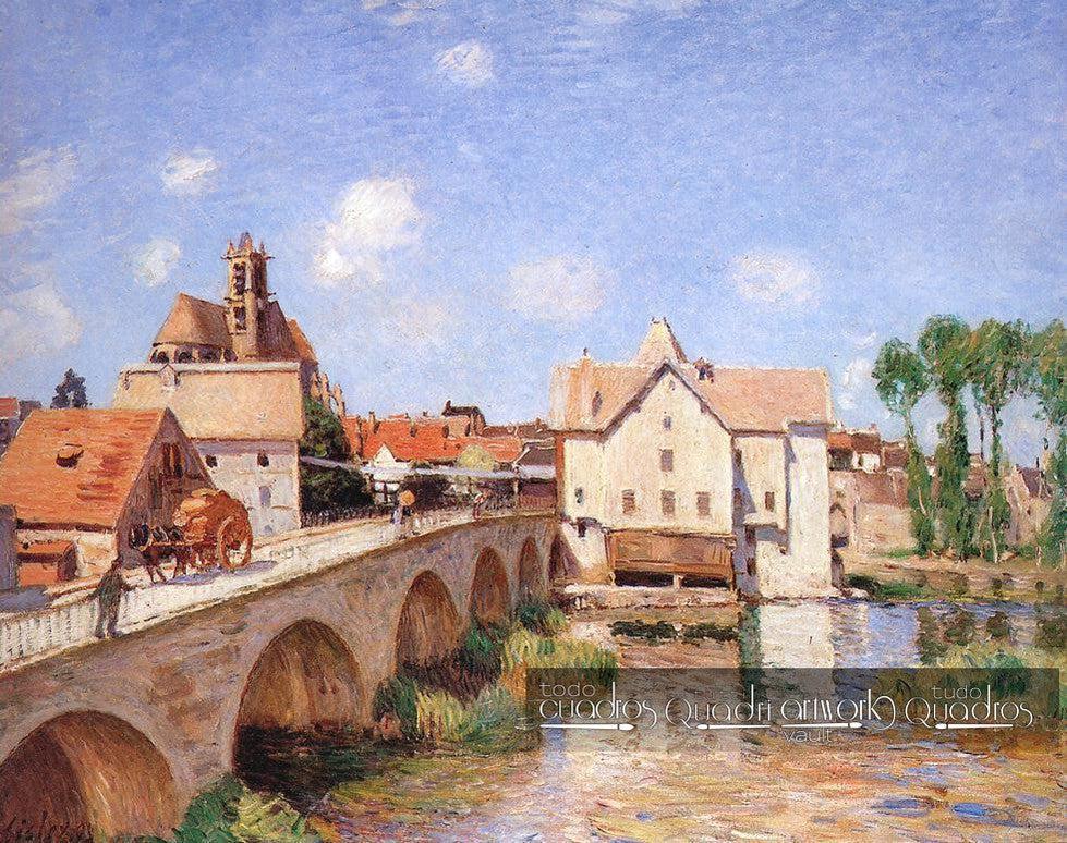 The Bridge at Moret, Sisley