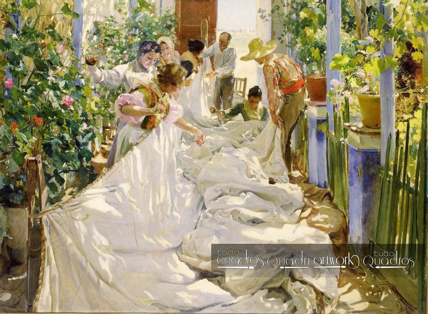 Sewing the Sail, Sorolla